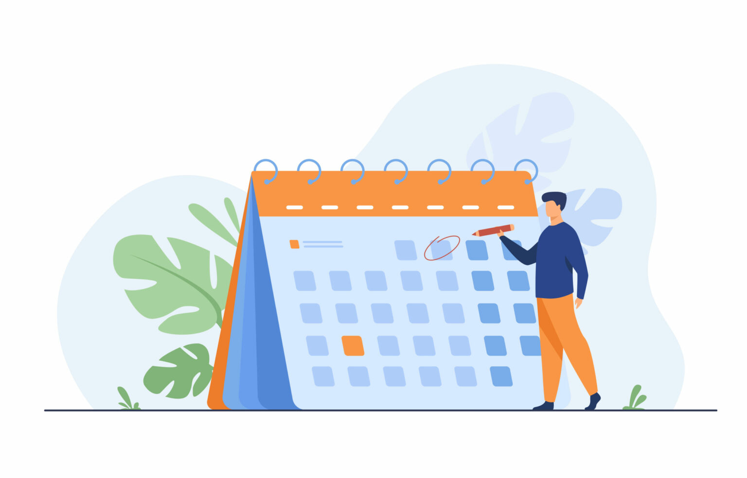 Page Calendrier